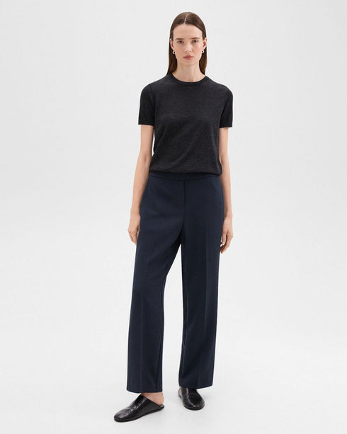 THEORY WIDE TROUSERS